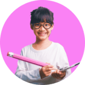 Writing girl
